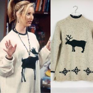 ASO Phoebe Buffay Friends ALT Moose Sweater